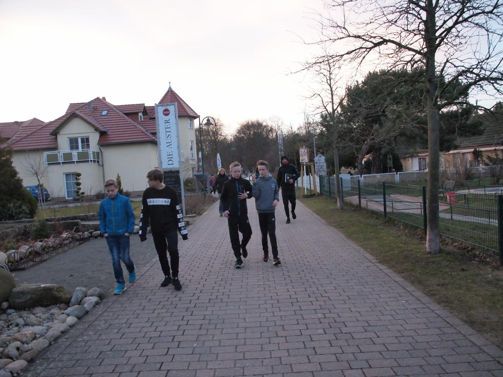 Trainingslager an der Ostsee
