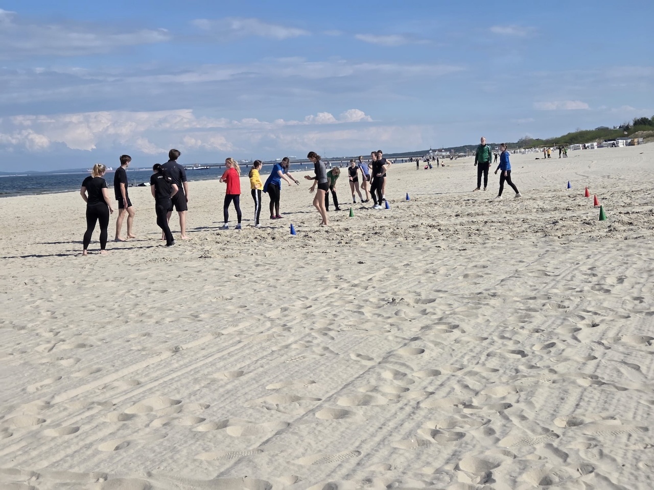 Ostertrainingslager in Heringsdorf