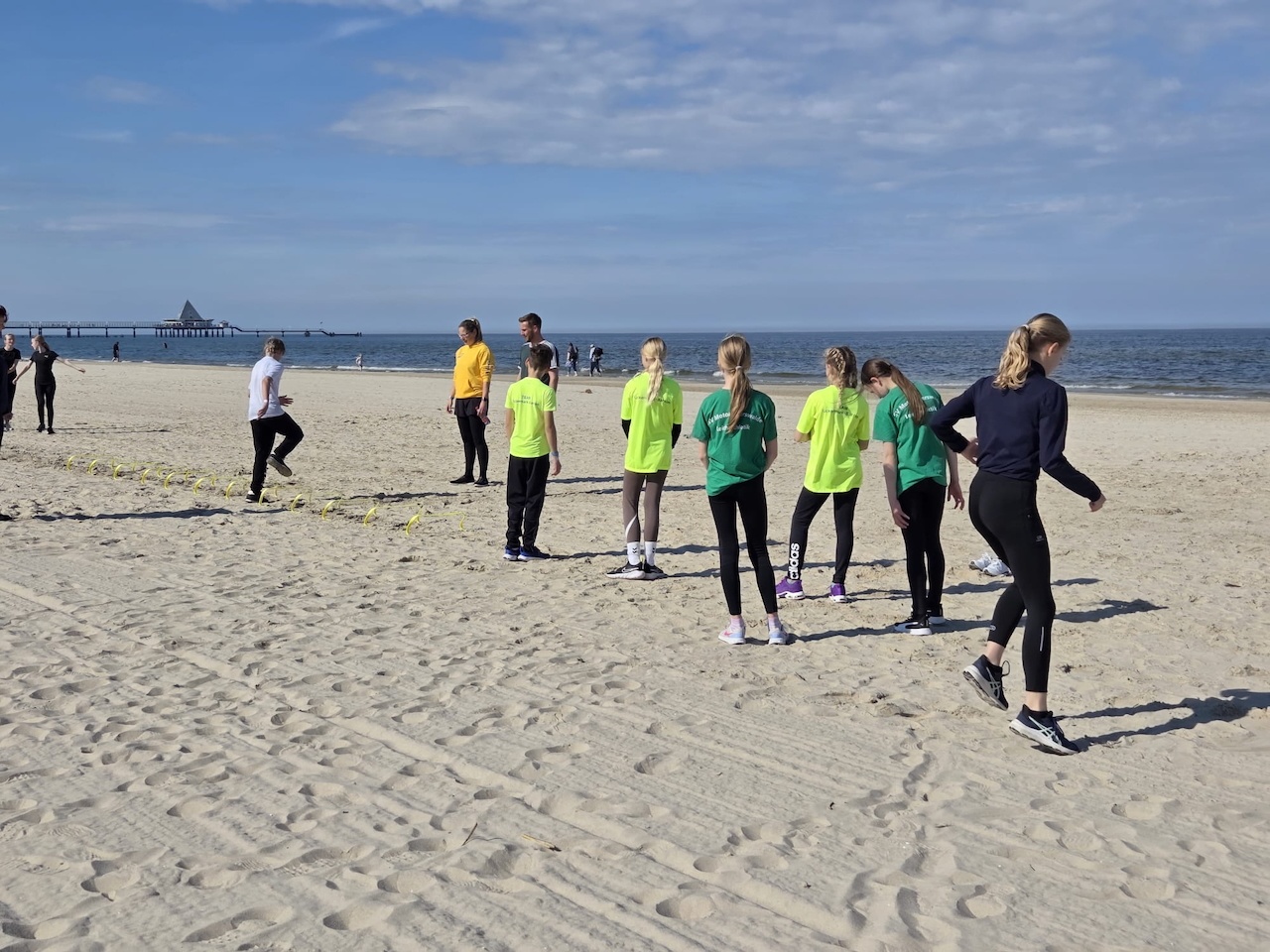 Ostertrainingslager in Heringsdorf