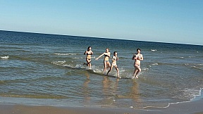 Trainingslager an der Ostsee